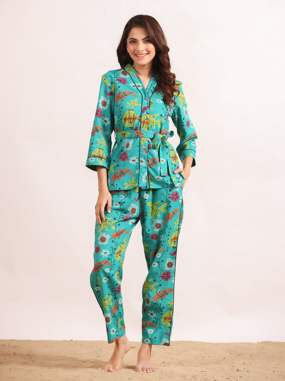 Fish print Co-Ord Set