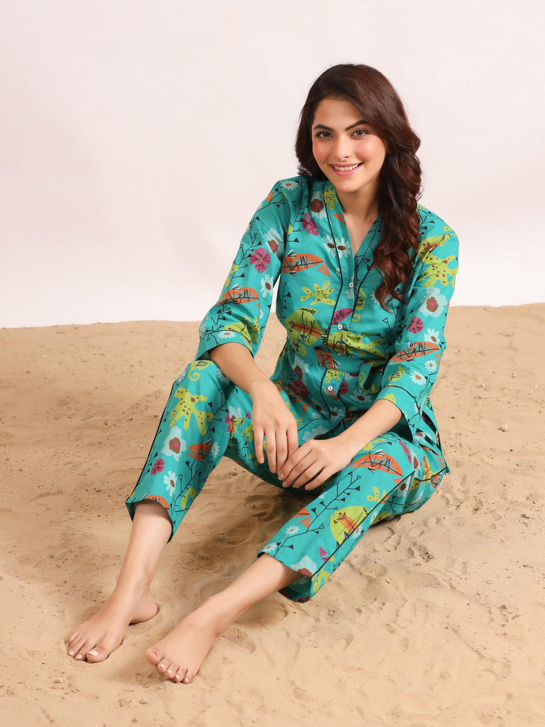 Fish print Co-Ord Set