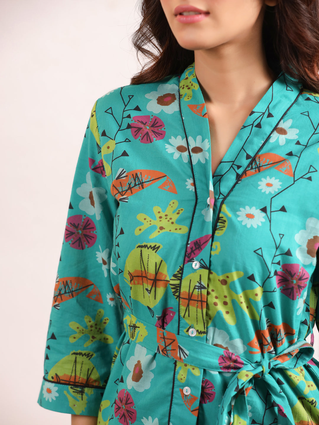 Fish print Co-Ord Set