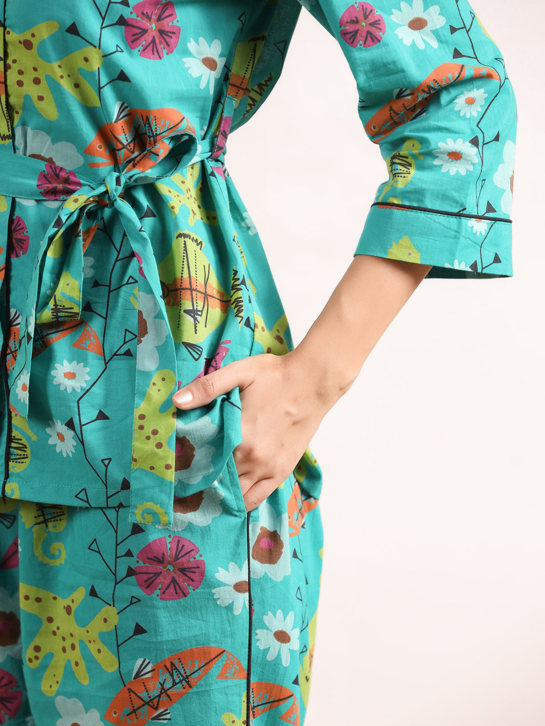 Fish print Co-Ord Set