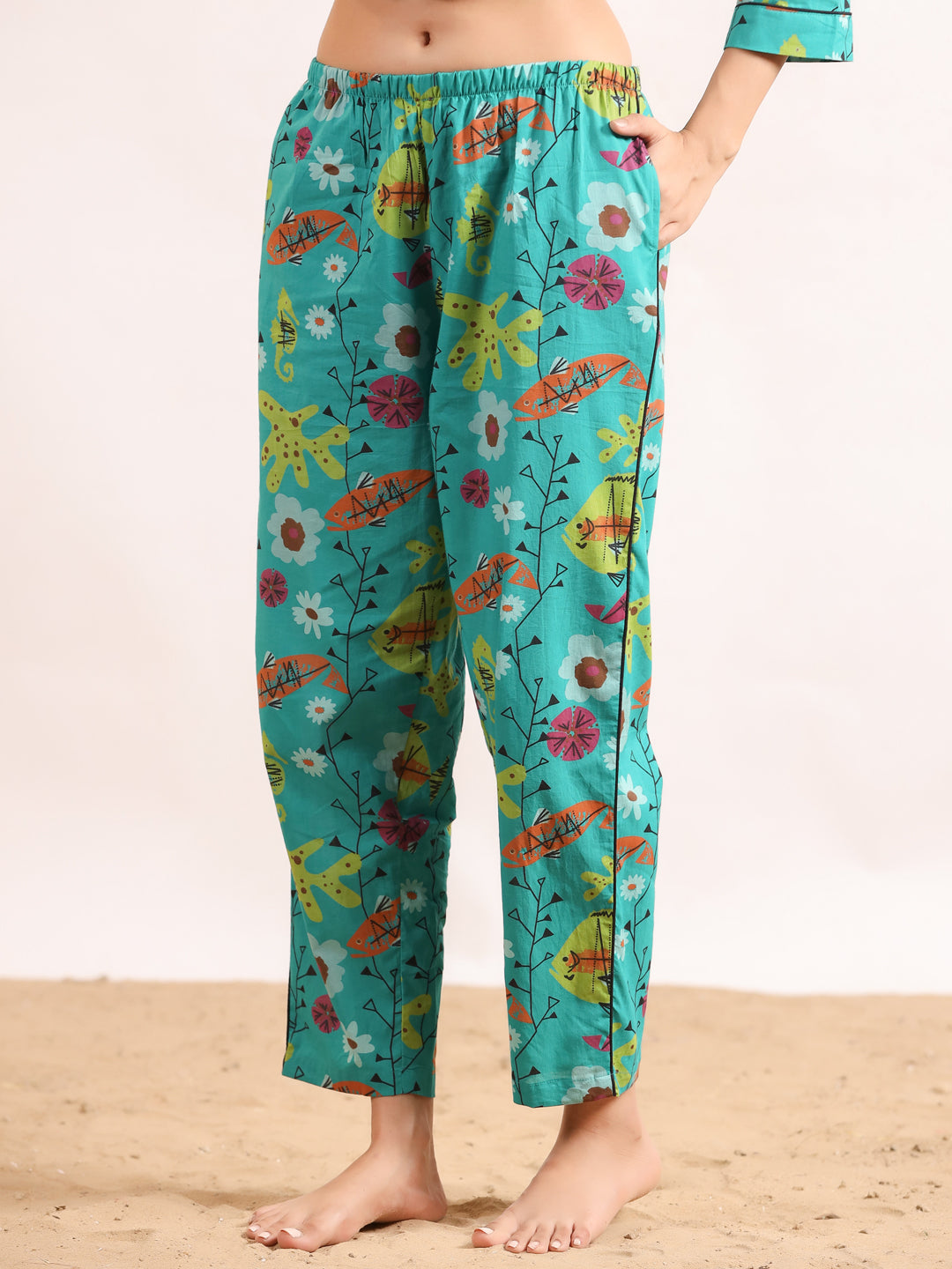 Fish print Co-Ord Set