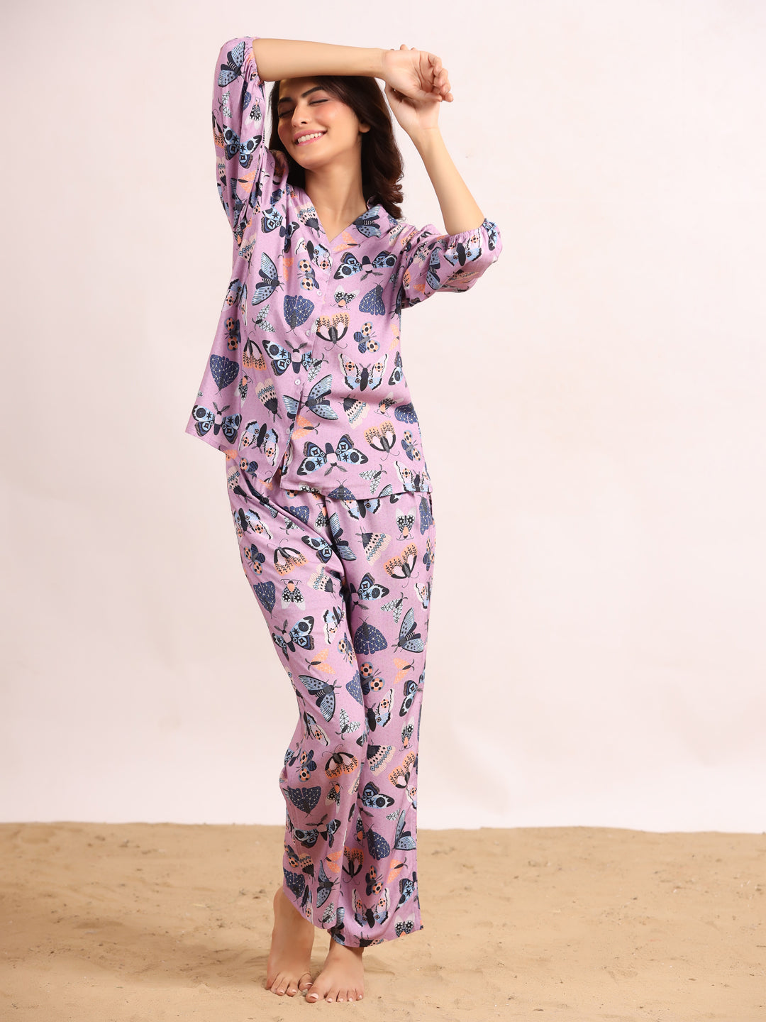 Butterfly  print Co-Ord Set