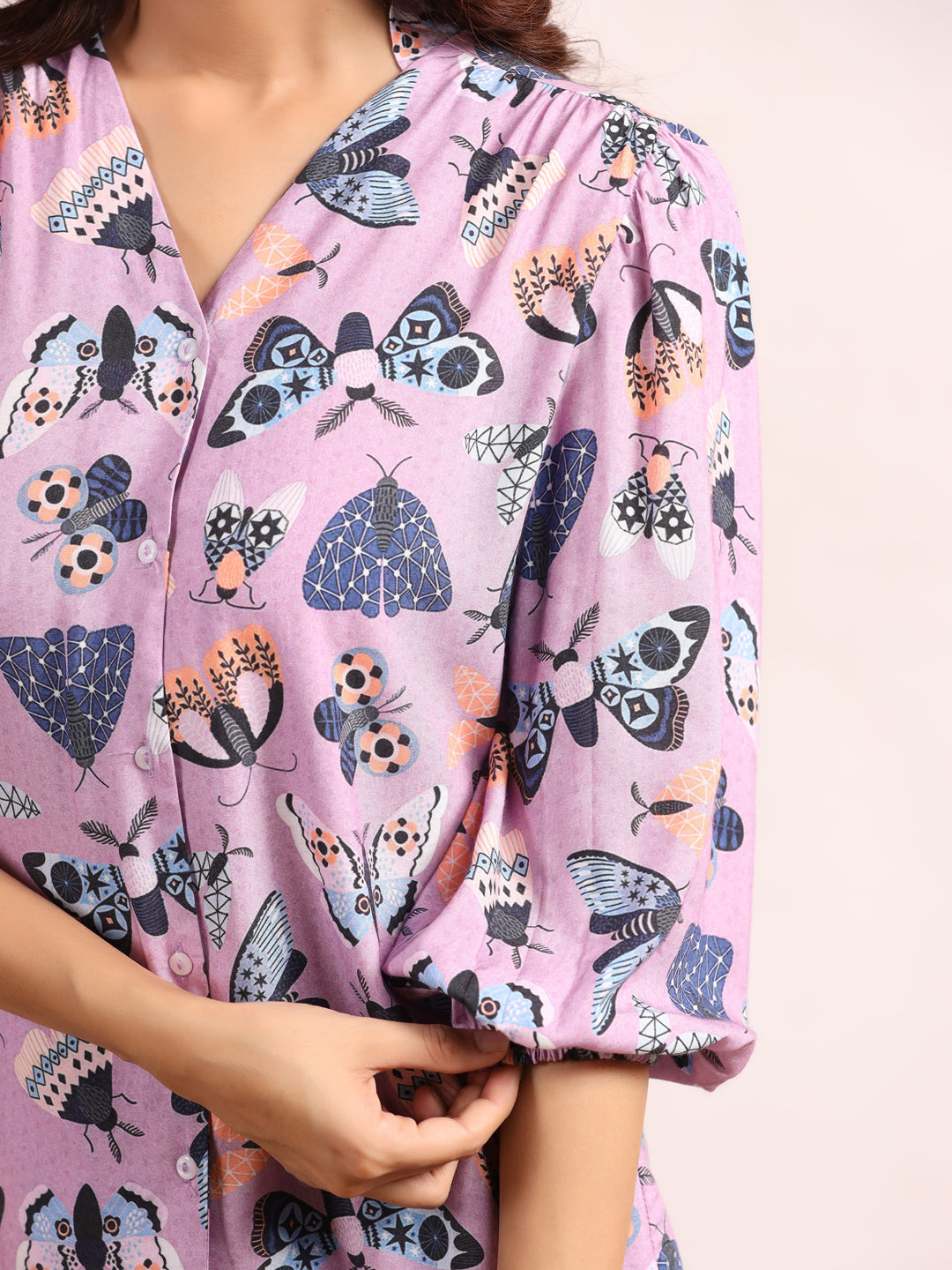 Butterfly  print Co-Ord Set