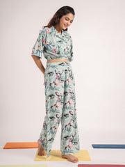 Printed Pure Cotton Night suit