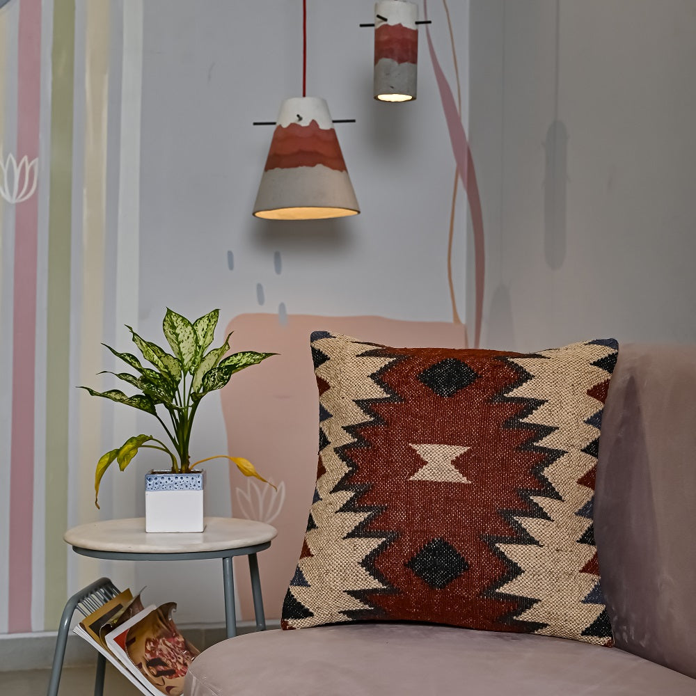 kilim Hand-made Jute Cushion Cover