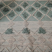 Hand-weaved 100% Cotton Multi-color Rug