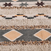 Hand-weaved 100% Cotton Multi-color Rug