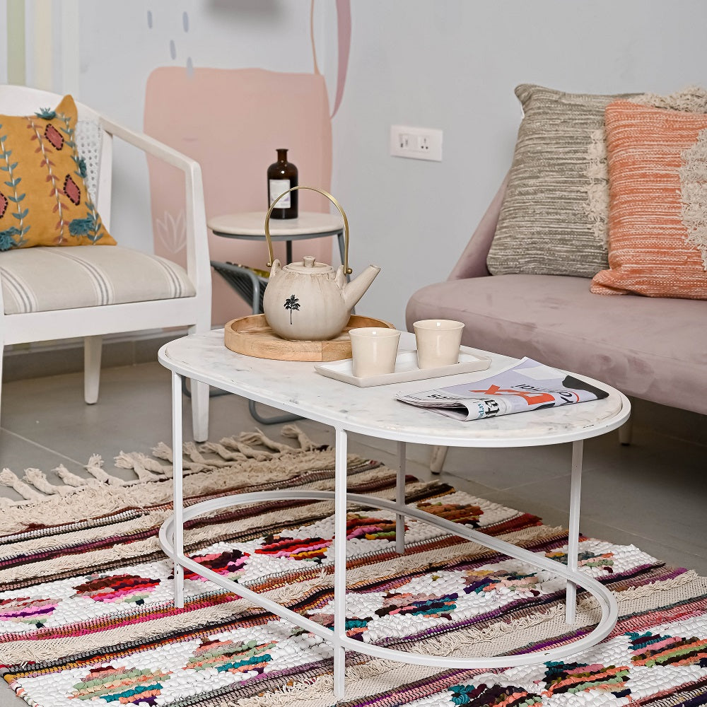 Hand-weaved 100% Multi-color  Rug