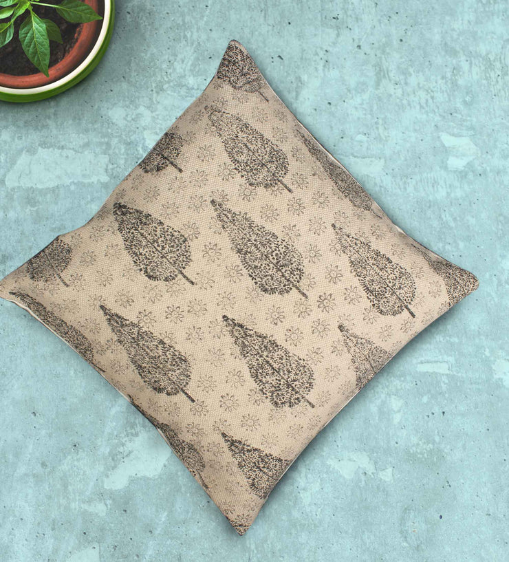 Set of 2 Cotton Block Print Cushion Covers