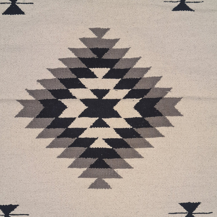 Hand-weaved 100% Cotton vintage Rug