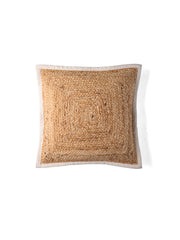 Hand-made Jute Cushion Cover