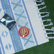 Hand-weaved 100% Cotton Multi-color  Rug