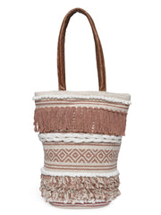 Chestnut Hand Woven Tote Bag