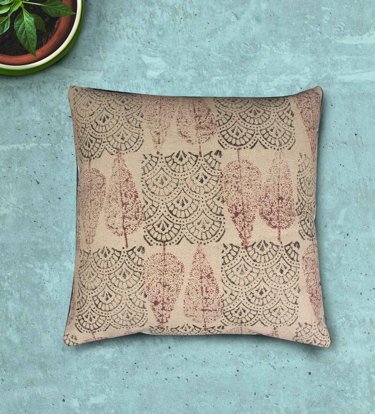 Set of 2 Cotton Block Print Cushion Covers