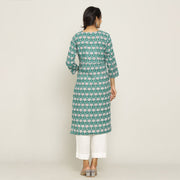 Rang Deep Green Kurta