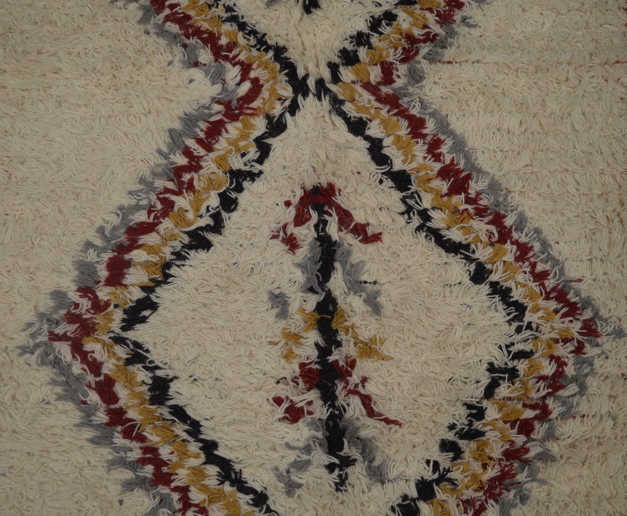Hand-weaved 100% wool Multi-color Rug