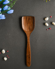 FLAT WOODEN COOKING SPOON (SET OF 3 )