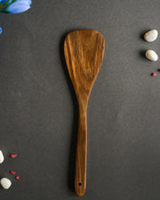 FLAT WOODEN COOKING SPOON