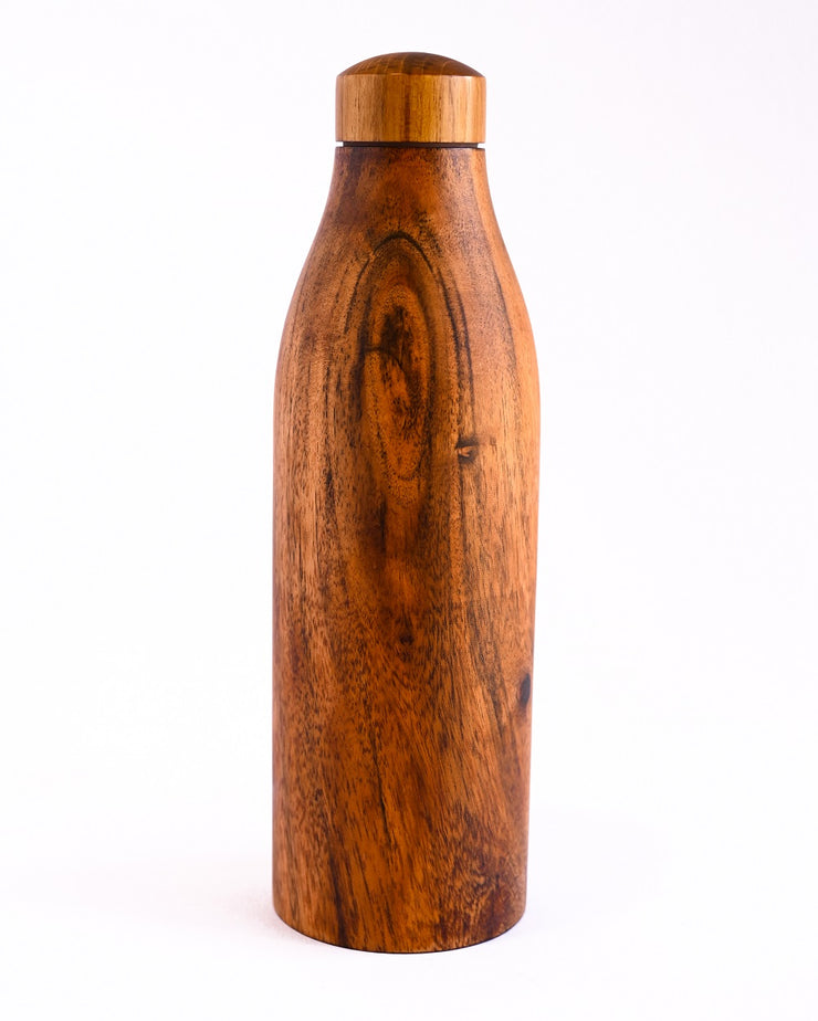 Wodden  copper bottle