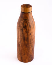 Wodden  copper bottle