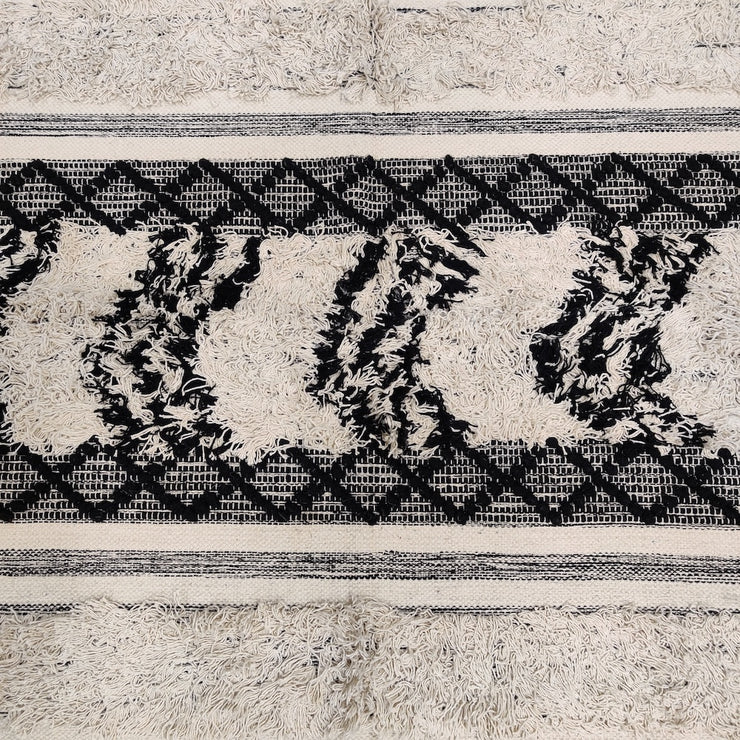Hand-weaved 100% Cotton Multi-color  Rug