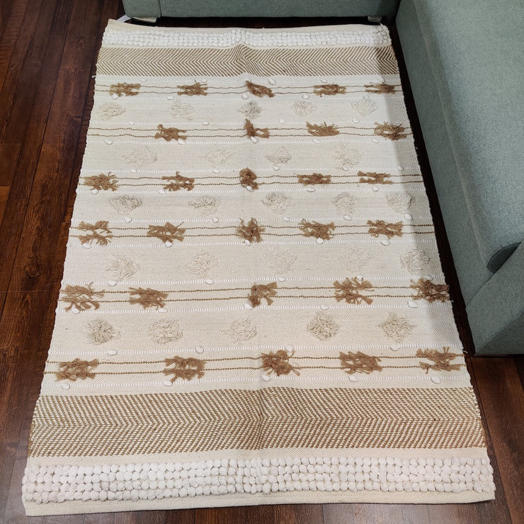 Hand-weaved 100% Cotton Rug
