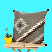 Multicolour 100% Cotton  jute Cushion Covers.