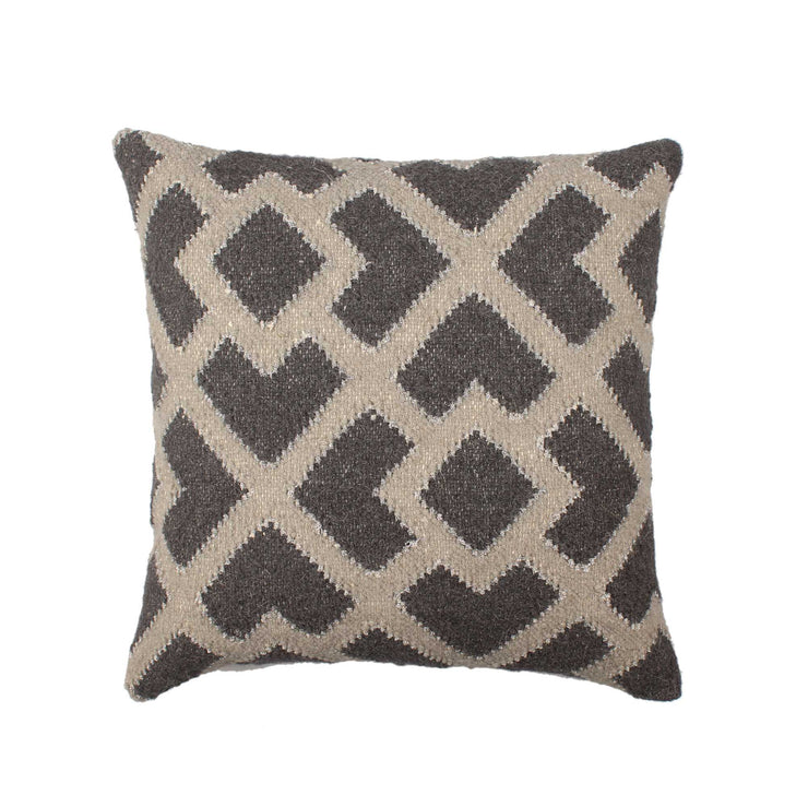 Grey 100% Jute Cushion Covers.