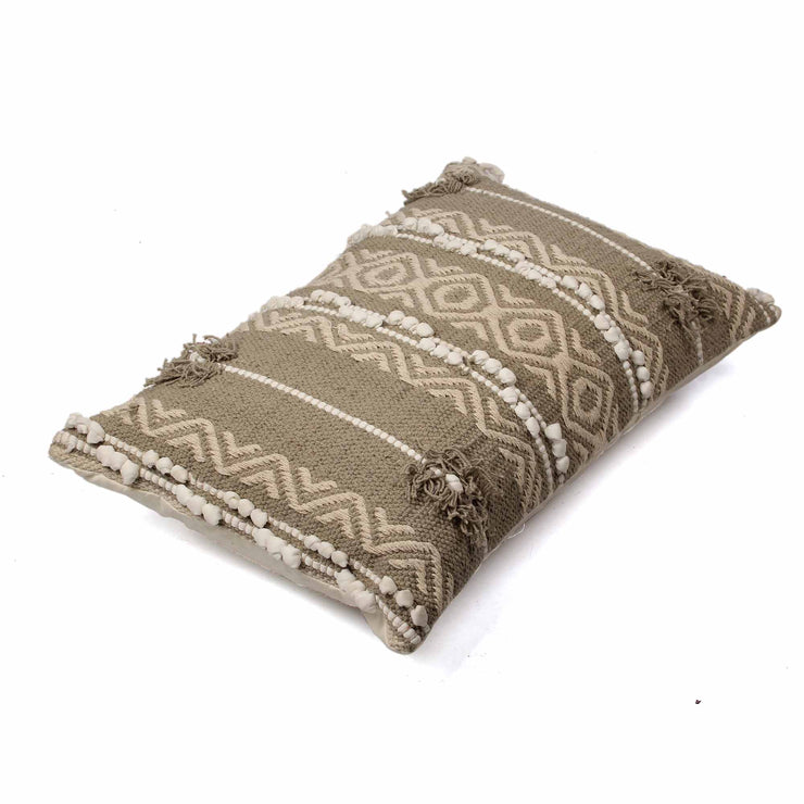 Hand-made Cotton Multicolor Pillow Cover