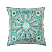 Multi-color Embroidered Cotton Cushion Cover