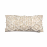 Hand-made Cotton Off-White Pillow Cover