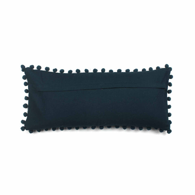 Hand-made Cotton Blue Pillow Cover