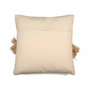 Hand-made Cotton Beige Cushion Cover