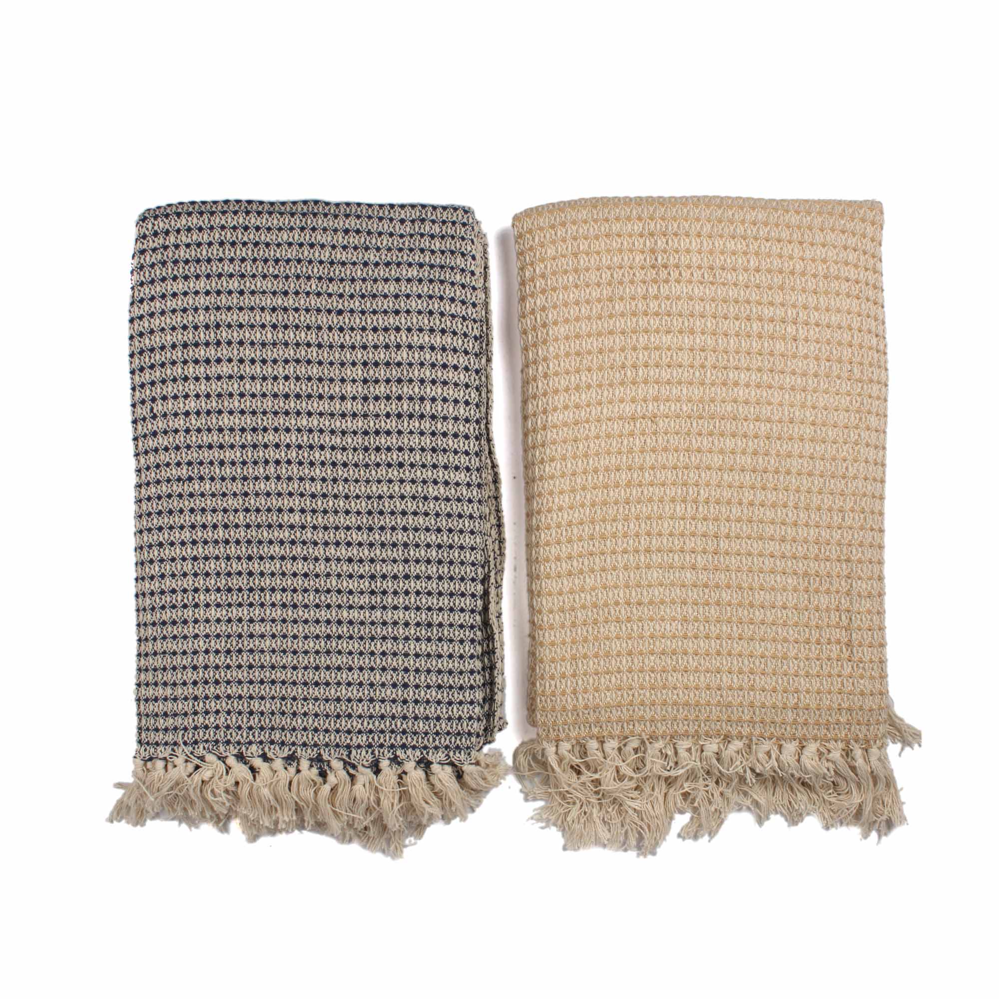 Cotton Throw set of 2