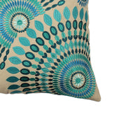 Embroidered Cotton Multicolor Cushion Cover