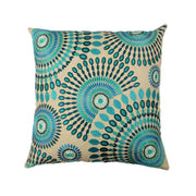 Embroidered Cotton Multicolor Cushion Cover