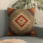 Ikhats Set of 3 Jute Multicolor Cushion Cover