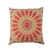 Hand Embroidered Cotton Multicolor Cushion Cover