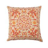 Hand-weaved cotton wool Multi-color Rug with a set of 2 cushion covers