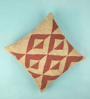 Designer Hand-made Jute Cushion Cover