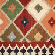 Hand-weaved Jute Multi-color Rug