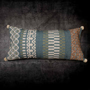 Hand-made Cotton Multicolor Pillow Cover