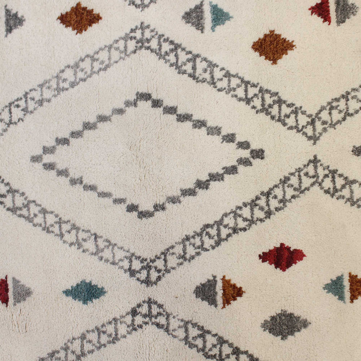 Hand-weave morocco  soft wool Rug