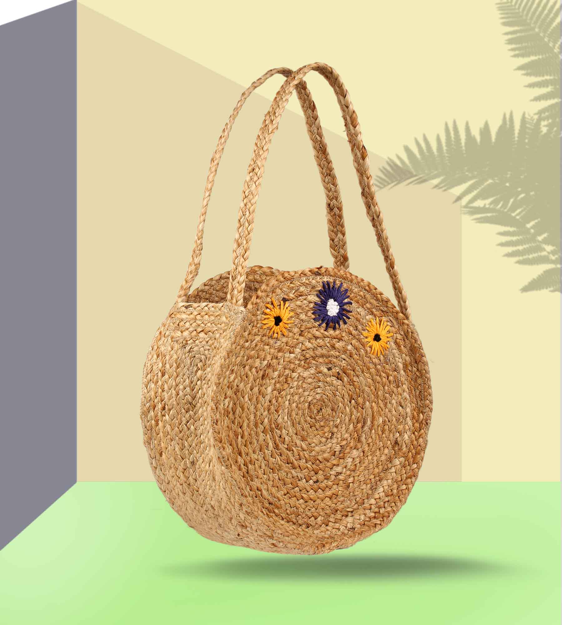 Hand made jute bag
