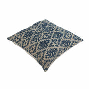 Blue Hand-made Cotton Printed Cushion Covers