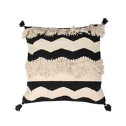 Black Kasha Set of 3 Cushion Covers