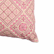 Pink Hand-made  Cotton Cushion Cover
