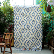 Hand-weaved 100% wool Multi-color Rug