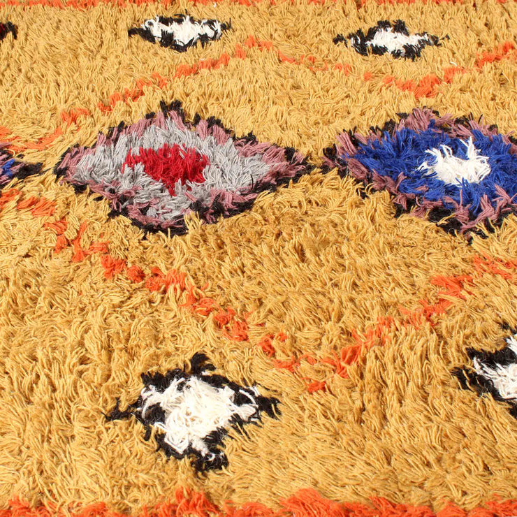 Hand-weaved 100% wool Multi-color Rug