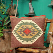 Multi-color Hand-made Cotton Cushion Cover